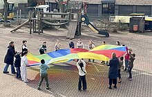 Foto Kinder Schulhof